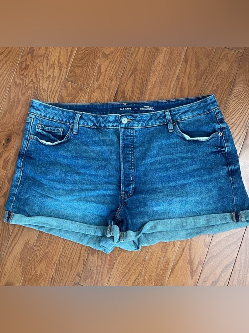 Old Navy OG High Rise Straight Jean Shorts 22‎
